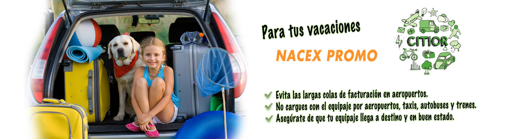 Nacex Promo para tus vacaciones